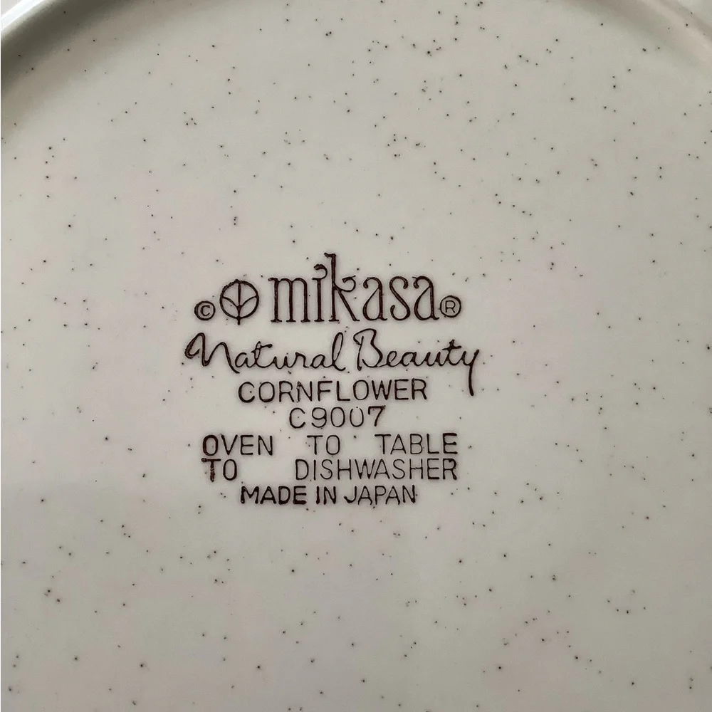 Vintage( 1976-79) Mikasa Cornflower. Pristine. 58 pieces. - Picture 3 of 4